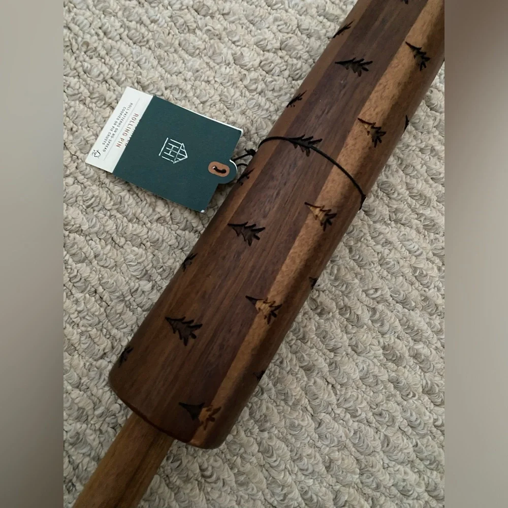 Hearth & Hand with Magnolia Christmas Tree Rolling Pin NEW 🌲🌲🌲🌲